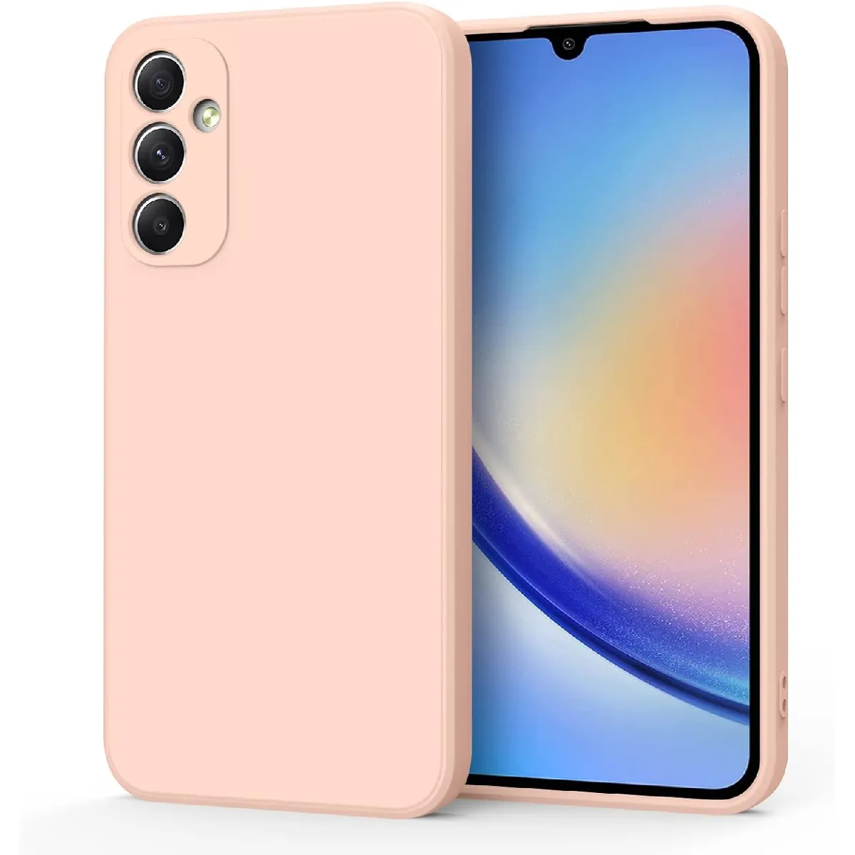 Little Boutik Rose Coque En Silicone Samsung Galaxy A34 5G