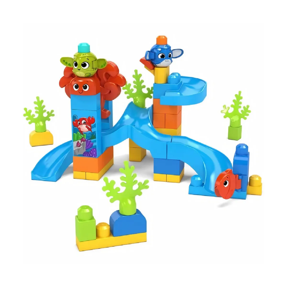 Mega Brands Noir Mega Bloks Peek A Blocks Sous-Marine