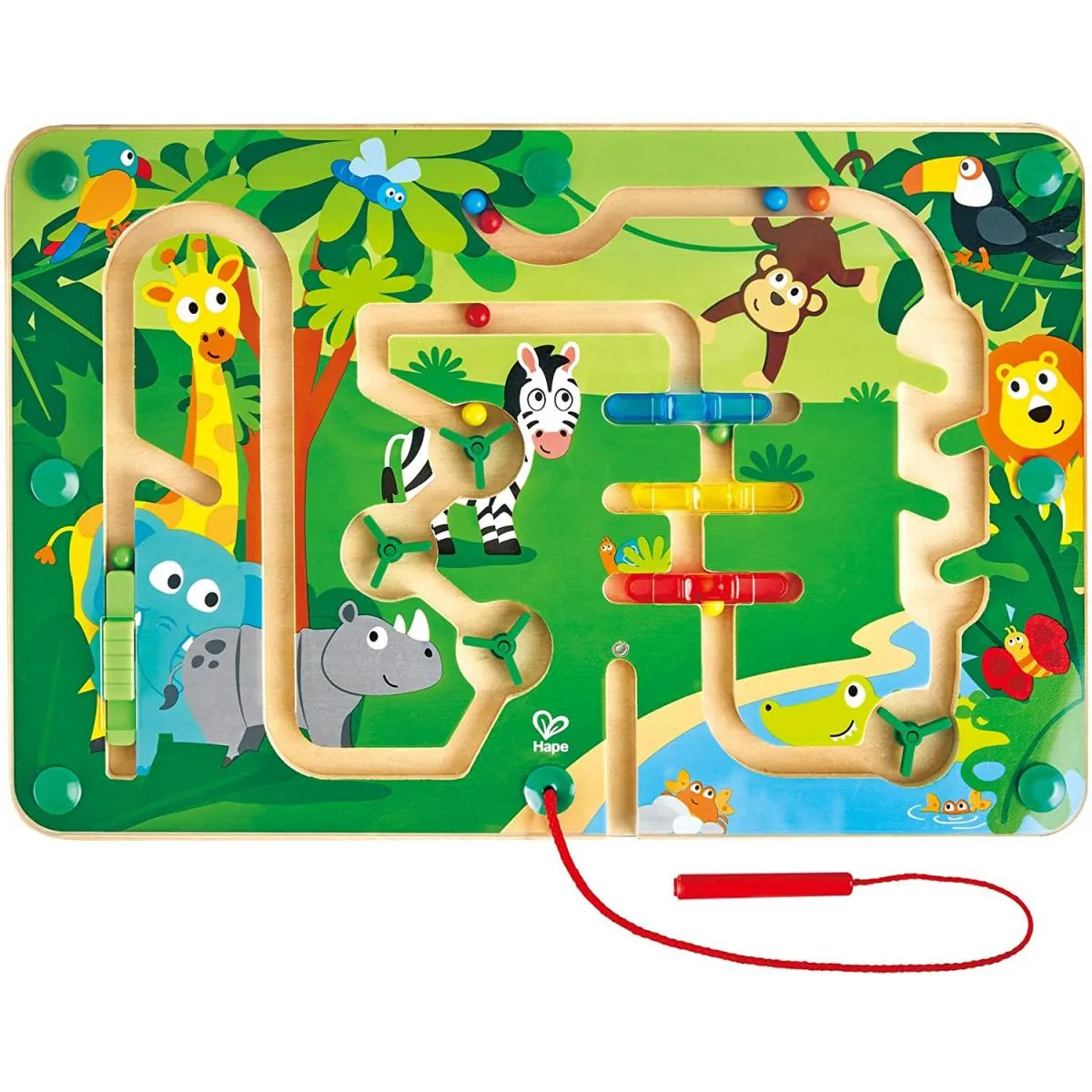 HAPE  labyrinthe jungle bois - Vert