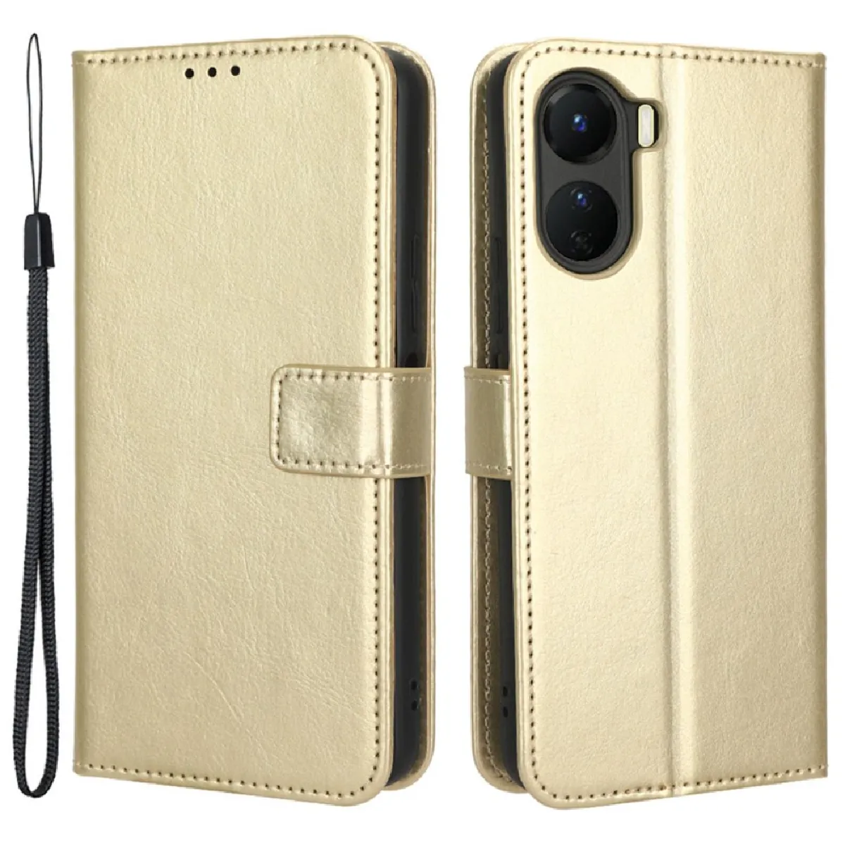 Générique Étui Vivo Y16 - Or