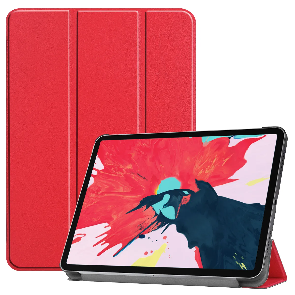 Xeptio Rouge Coque Tablette En Similicuir Pour Apple Ipad Pro 11 2022