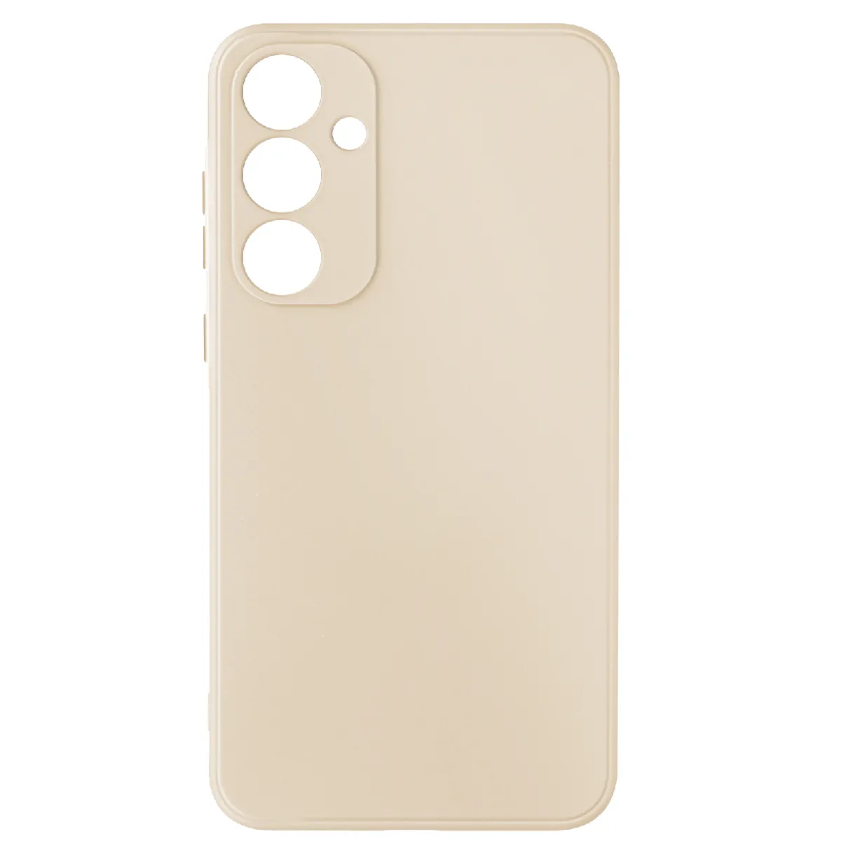 Avizar Beige Coque Pour Samsung Galaxy A55 Soft Touch Mat Silicone Flexible