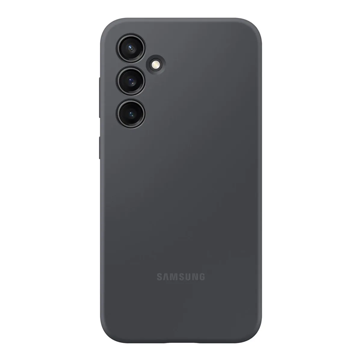 Samsung Coque pour Galaxy S23 FE en Silicone Souple et Lisse Graphite
