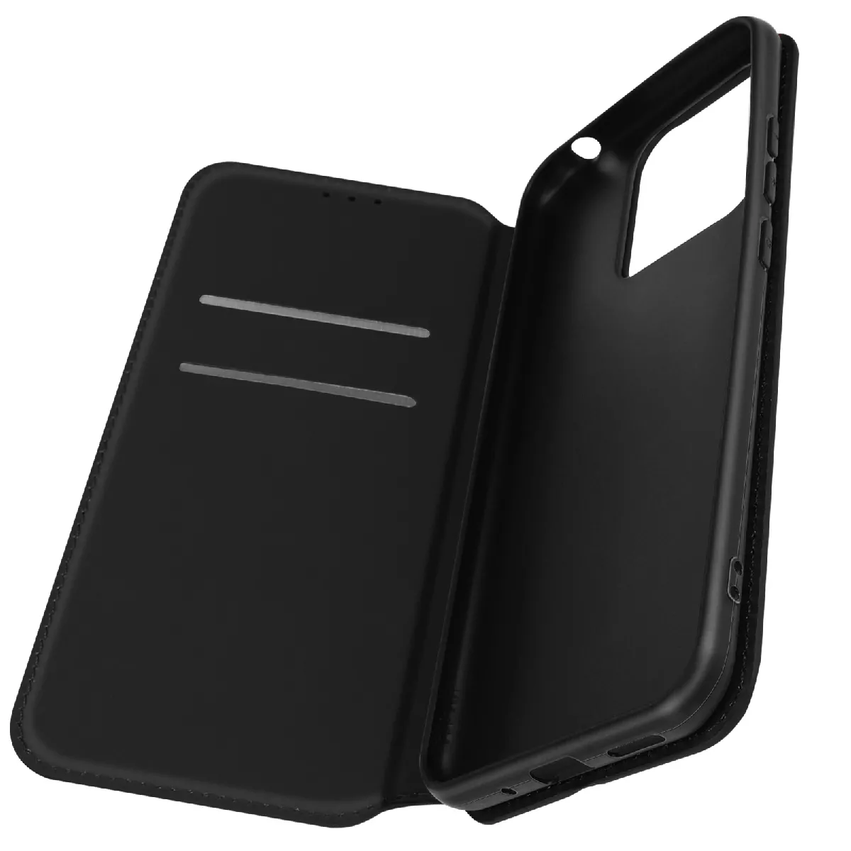 Avizar Noir Housse Pour Xiaomi Redmi 10A Clapet Portefeuille Support Vidéo