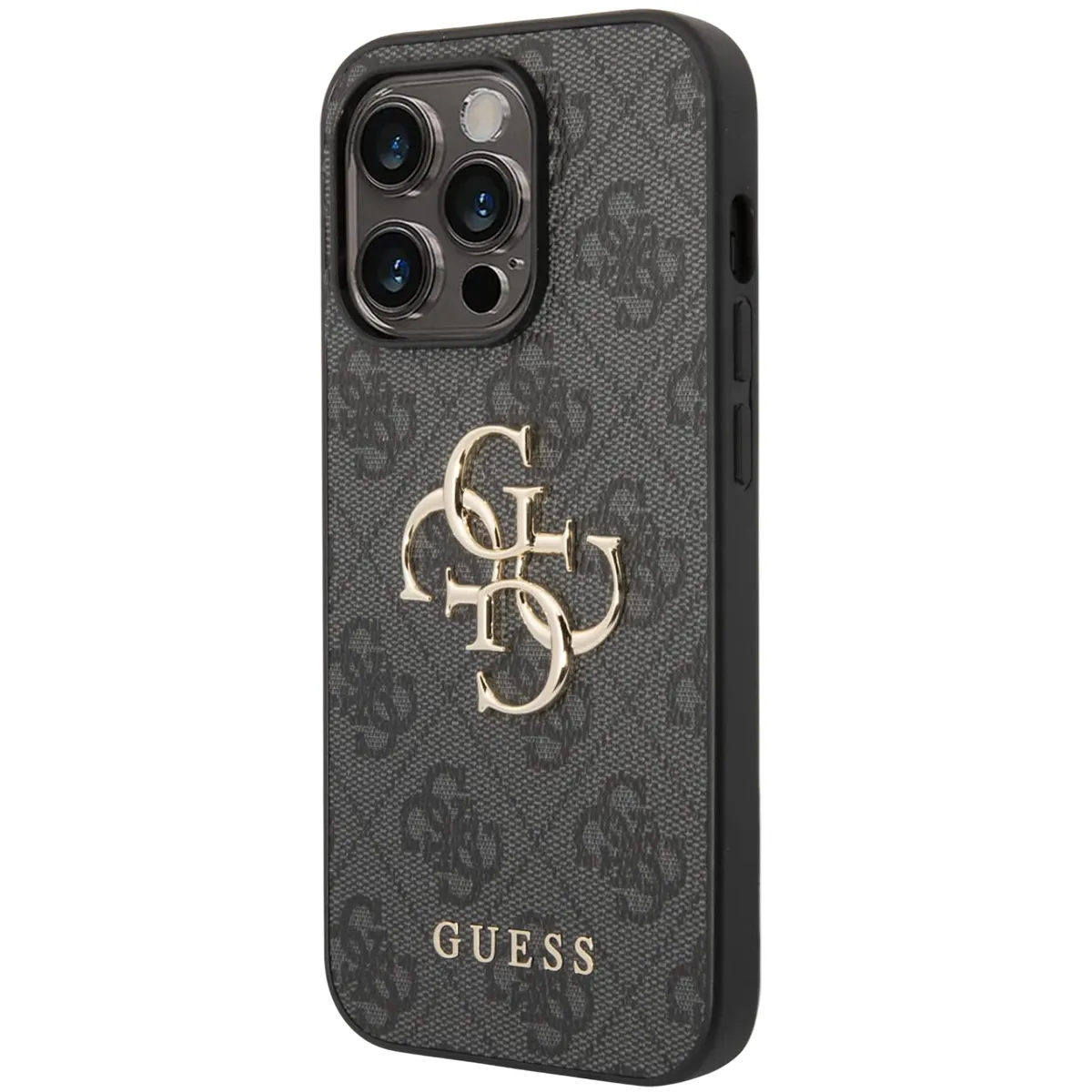 Guess - Coque pour iPhone 15 Pro - Cuir - Protection 4G - Signature - Image 3