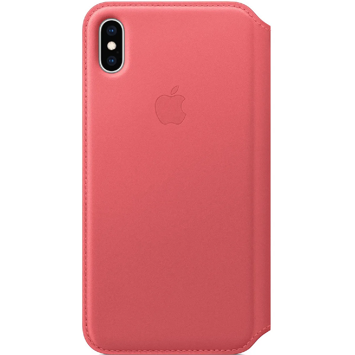 Apple Rose Etui En Cuir Pour Iphone Xs Max - Neuf - Image 2