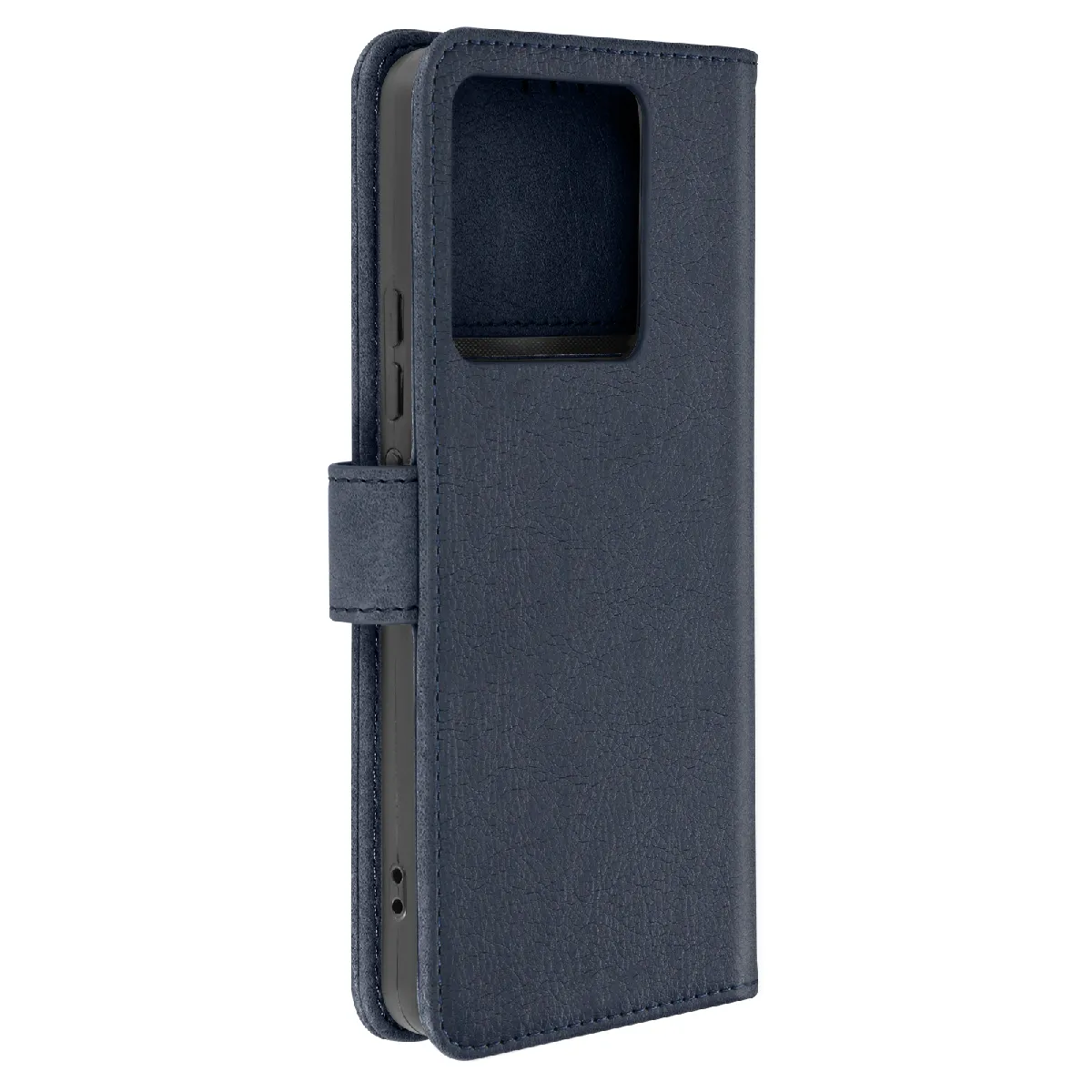 Avizar Bleu Étui Pour Xiaomi Redmi Note 13 Pro 5G Portefeuille Et Support Vidéo Nuit