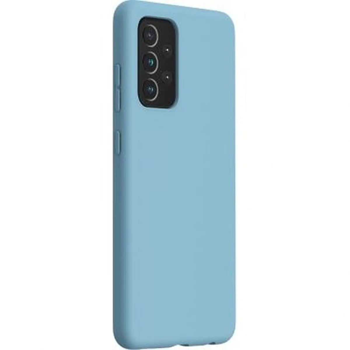 Bigben Bleu Connected Coque Pour Galaxy A52/A52s Rigide En Silicone Soft Touch