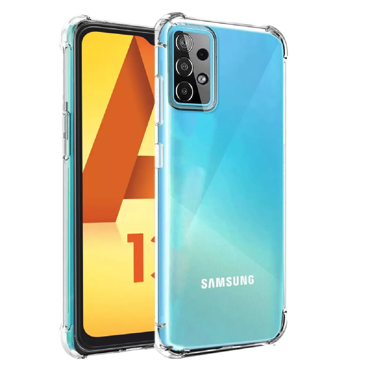 Xeptio Coque Antichoc Samsung Galaxy A13 4G - Transparent