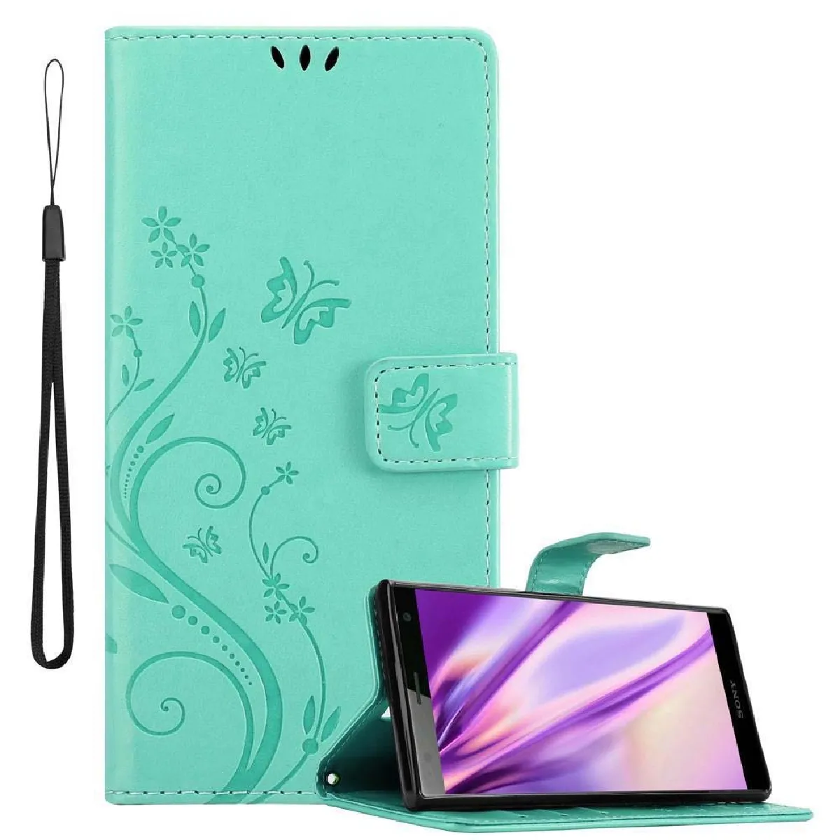 Cadorabo Turquoise Sony Xperia Xz2