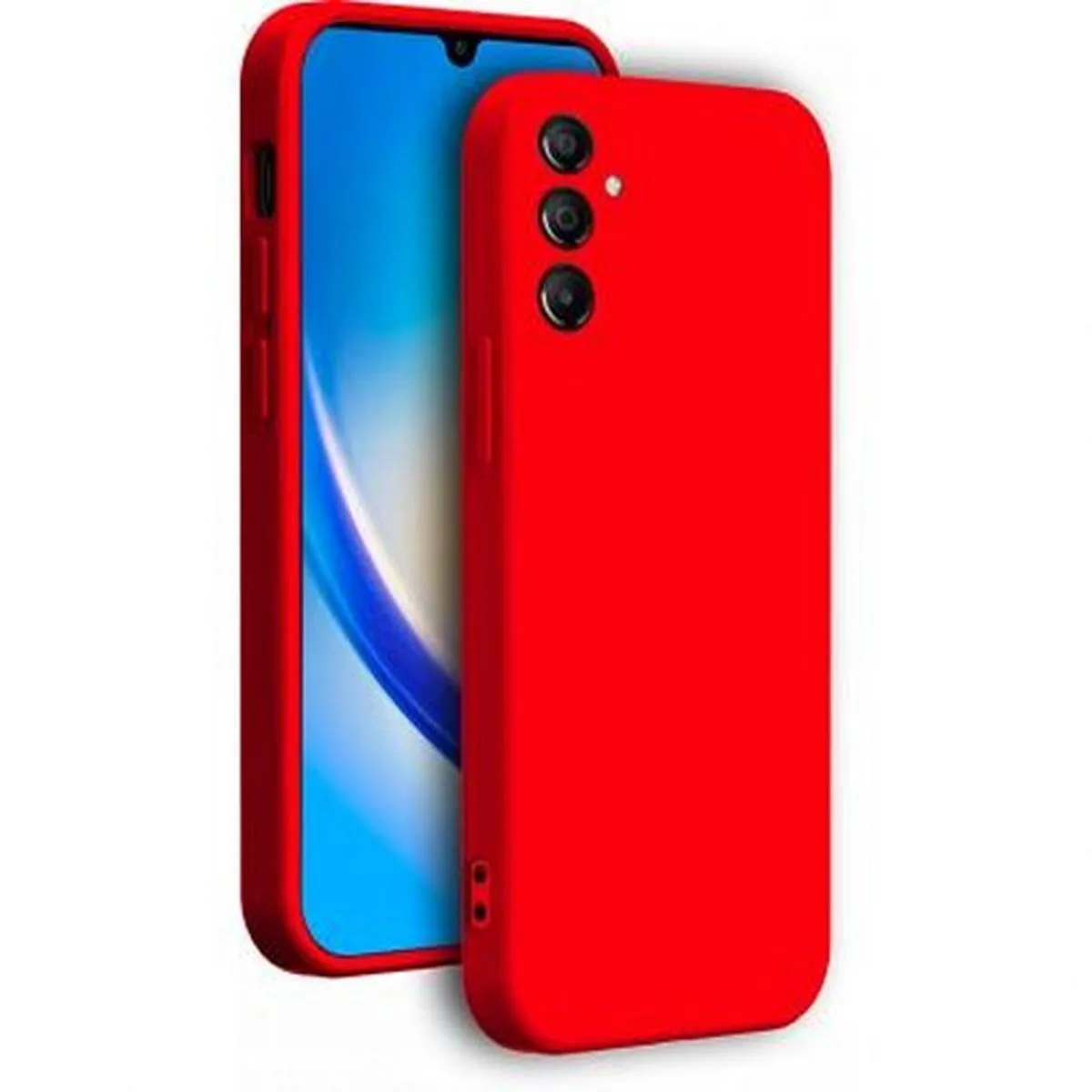 BIGBEN connected - Coque pour Samsung Galaxy A34 5G - Rouge - avec dragonne - Image 3