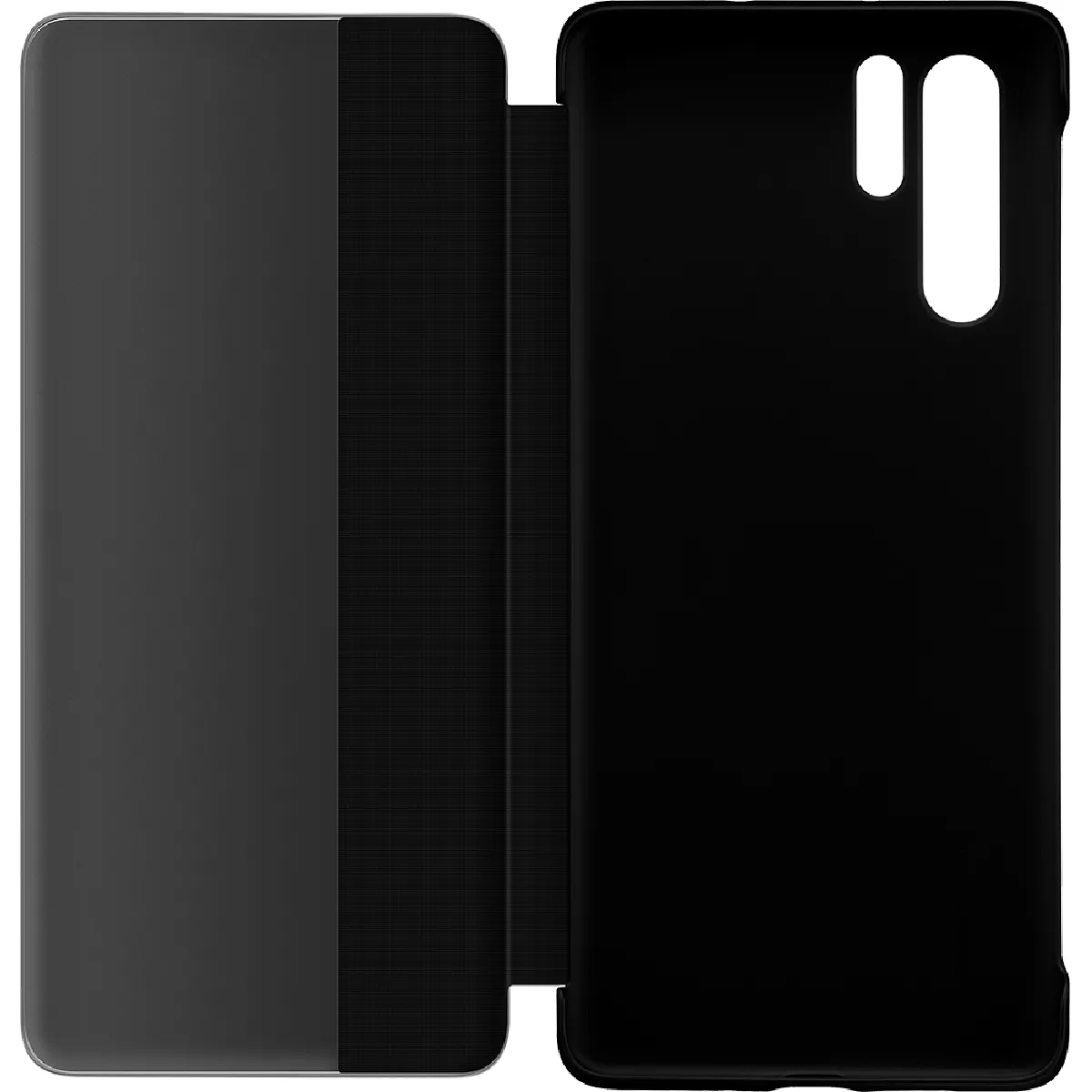 Huawei P30 Pro Etui Folio Noir - vue 1