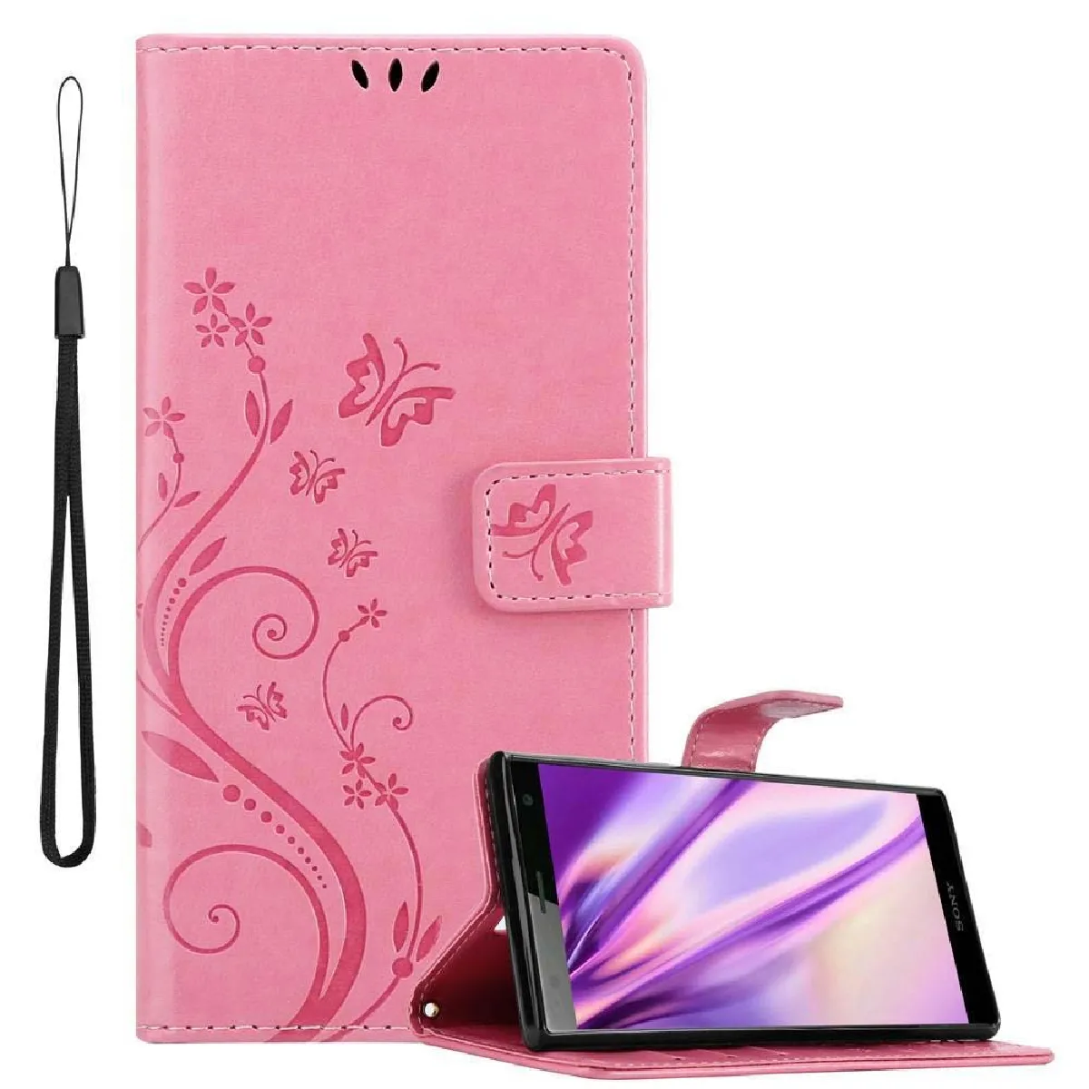 Cadorabo Rose Coque Sony Xperia Xz2
