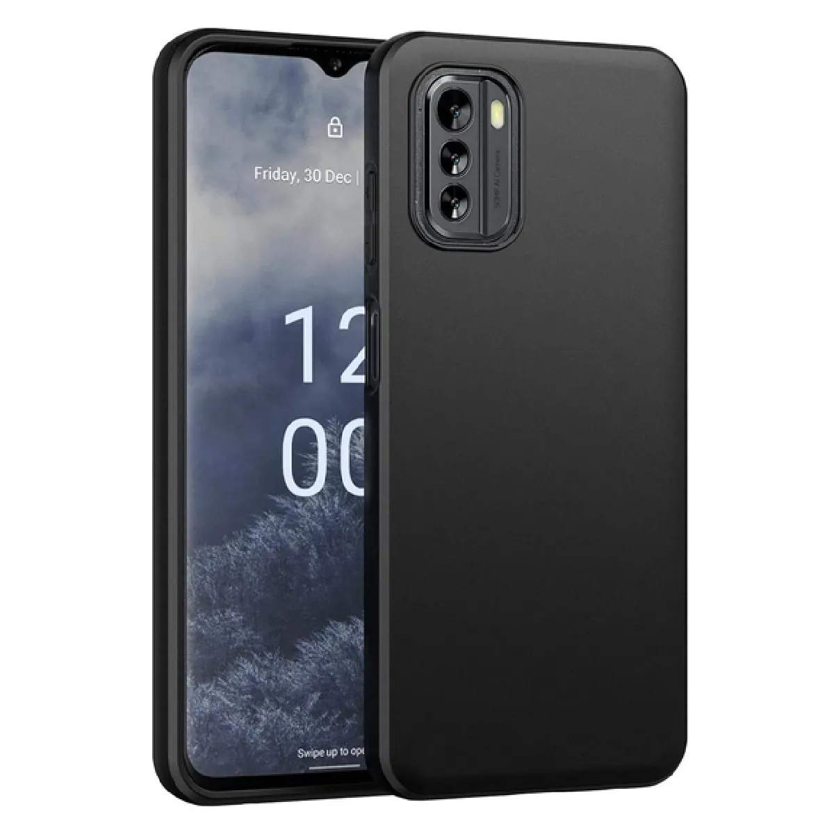 Coque pour Nokia G60 5G - housse etui silicone gel fine + film ecran - TRANSPARENT TPU - htdmobiles
