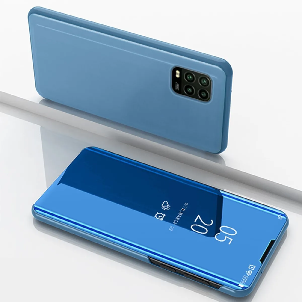 Générique Bleu Étui À Rabat Xiaomi Mi 10 Lite 5G