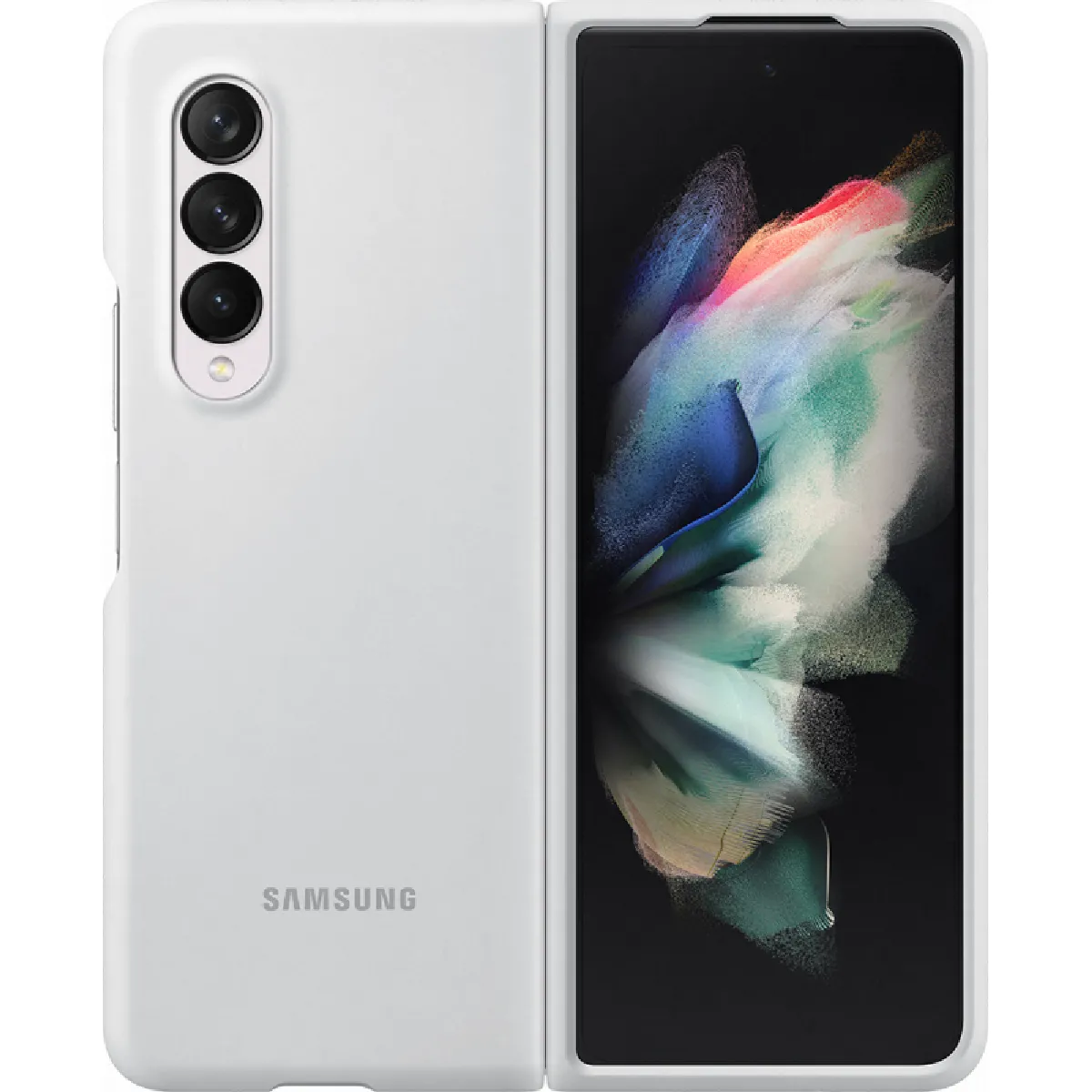 Bigben Blanc Samsung Coque Silicone G Z Fold3