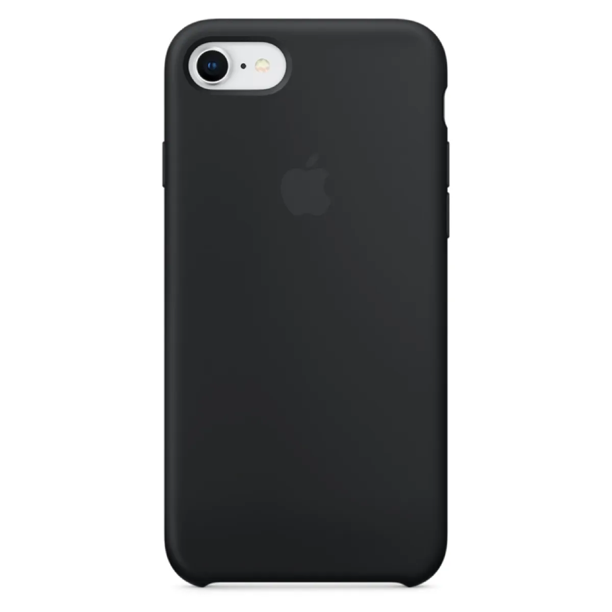 Apple Noir Iphone 8/7 Silicone Case
