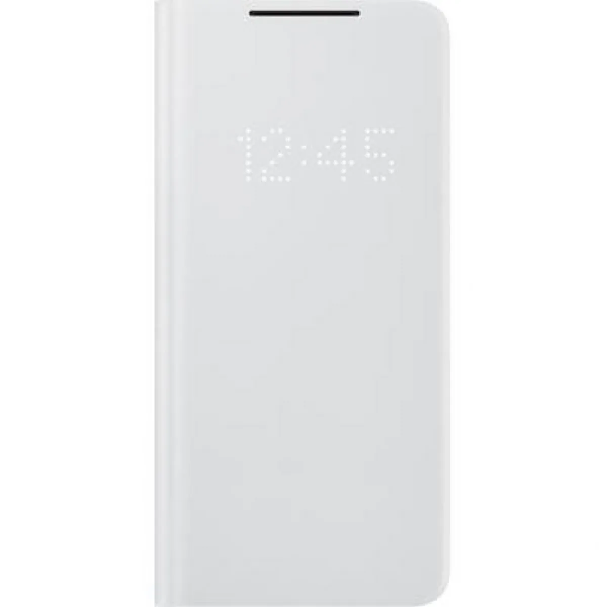 Samsung Gris/Clair Étui Pour Galaxy S21 Plus 5G Folio Led Modèle View Cover Avec Porte-Cartes