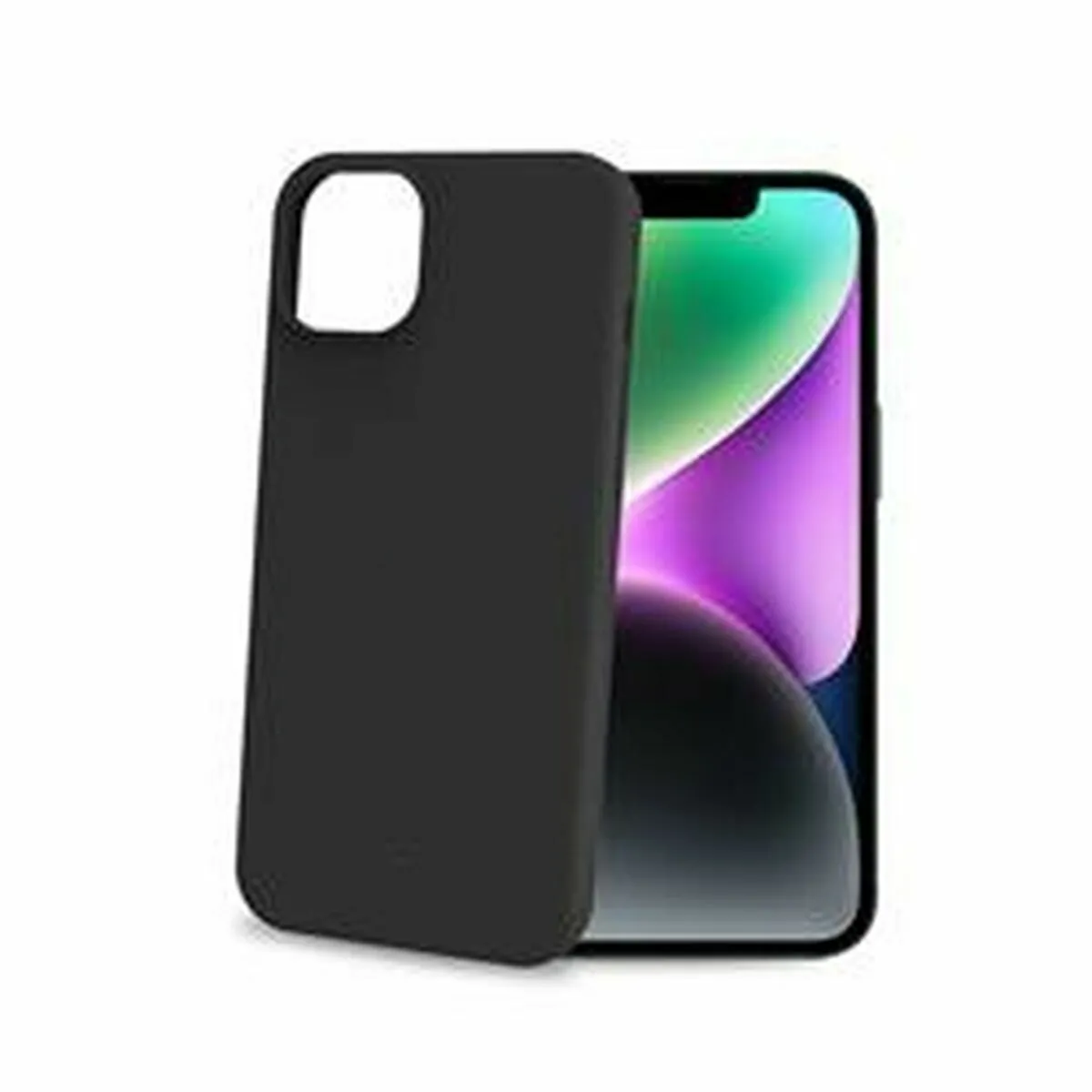 Celly Noir Coque Apple Iphone 15