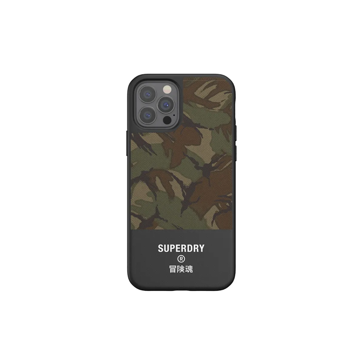 Superdry Camouflage 42588 Coque De Protection Pour Téléphones Portables 15,5 Cm (6.1 ) Housse Vert Apple (Brand) Iphone 12/12 Pro - Neuf - Image 3