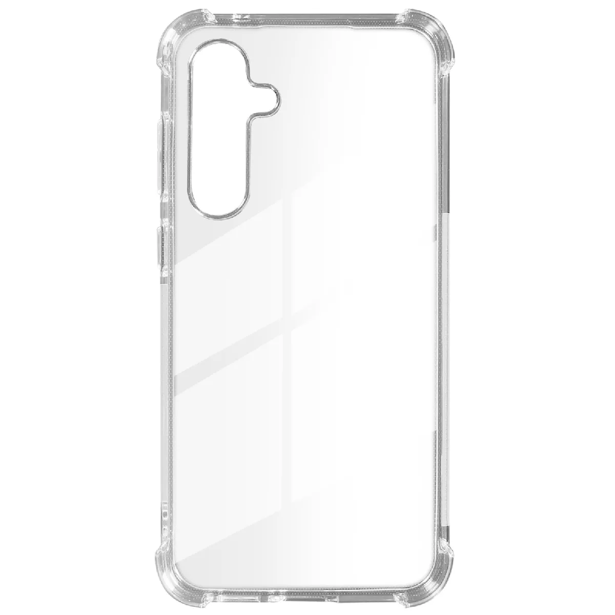 Avizar Coque Pour Samsung Galaxy S23 Fe Antichoc Souple Classic Bump Transparent