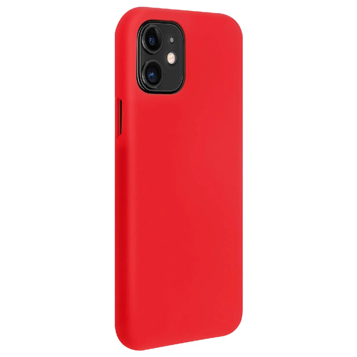 Avizar Rouge Coque Pour Iphone 11 Soft-Touch En Silicone Série Fast Cover