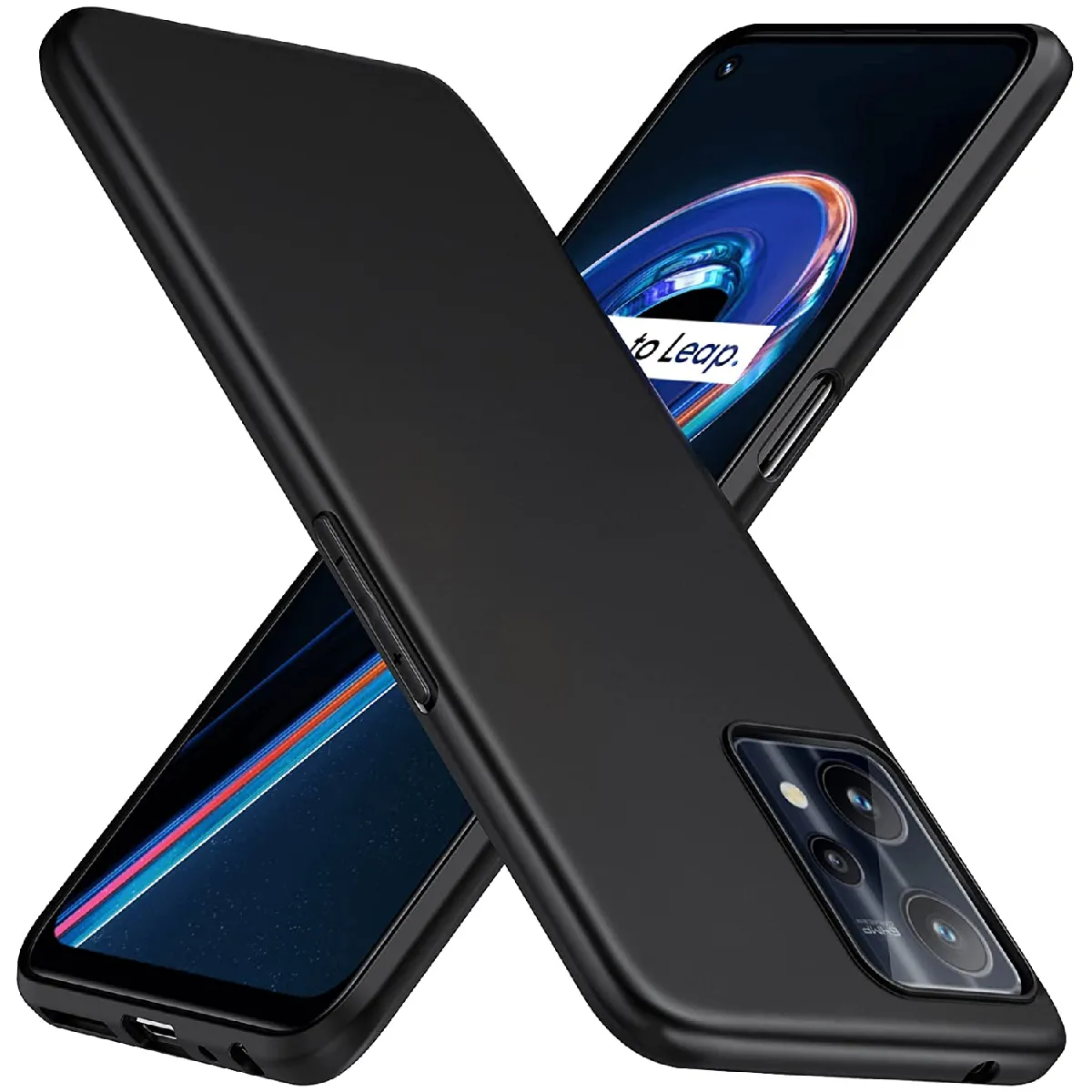 Xeptio Noir Coque Realme 9 Pro / Realme 9 5G