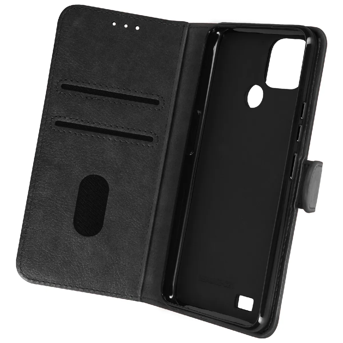 Avizar Noir Housse Realme C21/C11 2021 Portefeuille
