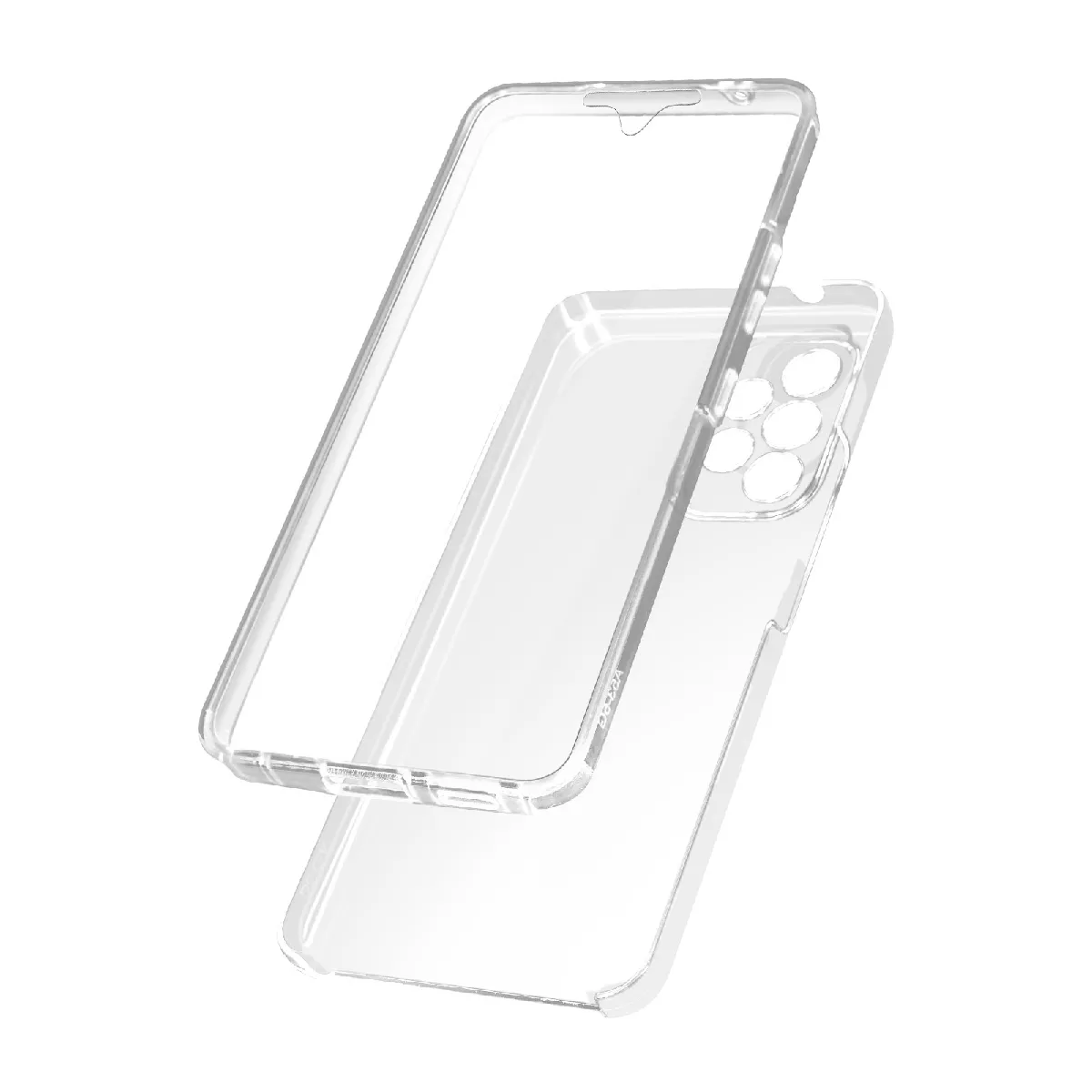 Avizar Coque Intégrale Samsung Galaxy A53 5G Arrière Rigide Et Avant Souple Transparent