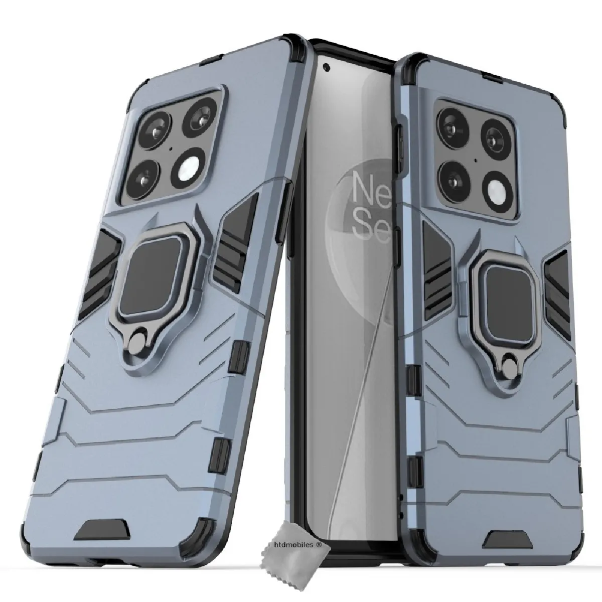 Htdmobiles Bleu Coque Oneplus 10 Pro 5G - Foncé