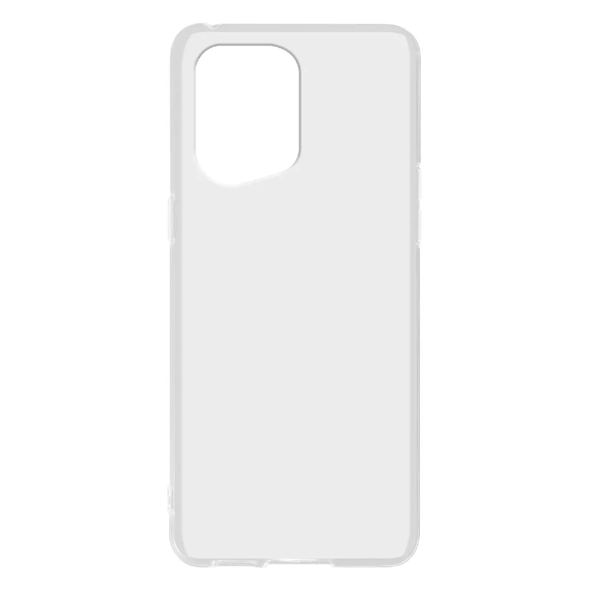 Avizar Blanc Coque Pour Oppo Find X5 Silicone Gel Flexible Fine Et Légère Translucide
