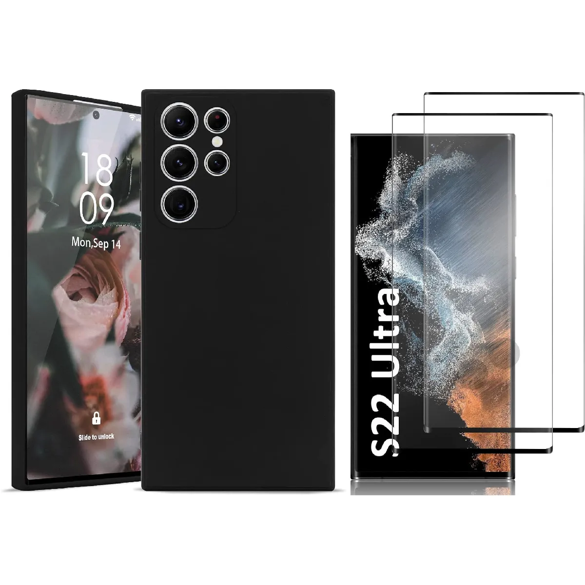 Little Boutik Noir Coque Samsung Galaxy S22 Ultra