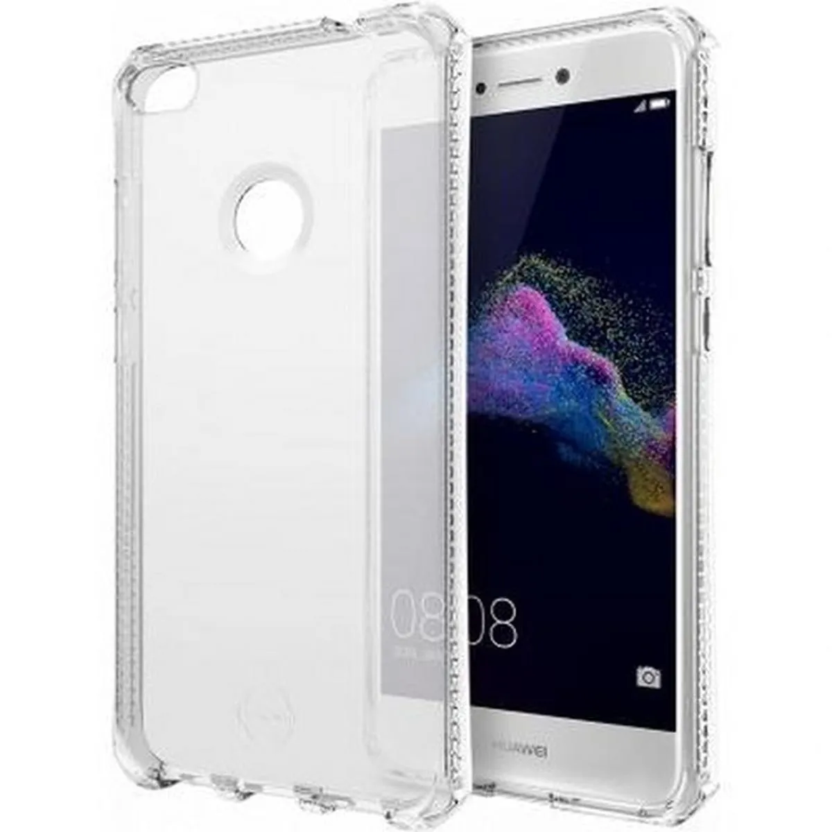 Itskins Coque Pour Huawei P8 Lite 2017 Semi-Rigide Spectrum Transparent