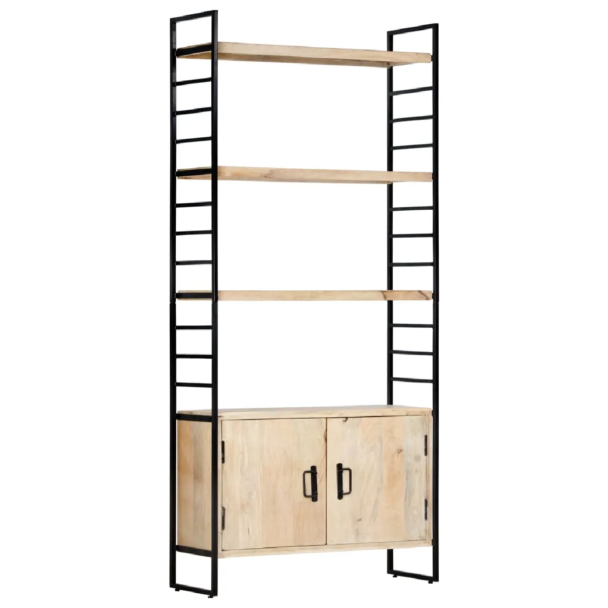Vidaxl Bibliothèque - Bois de manguier 80x30x180 cm