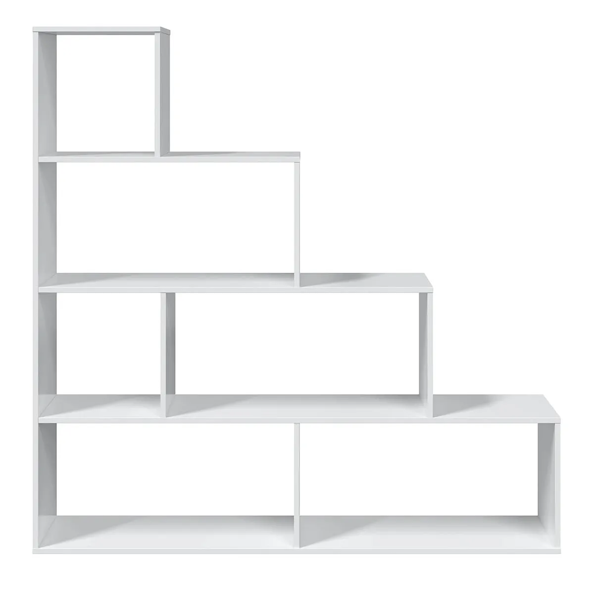 Pegane Biblioth&egrave;que 4 &eacute;tag&egrave;res - Blanc