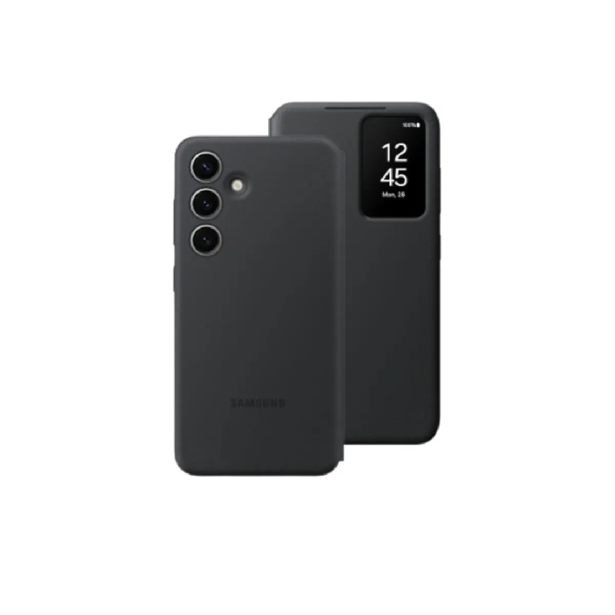 Coque Folio S24 Clear View Cover Samsung - vue 3