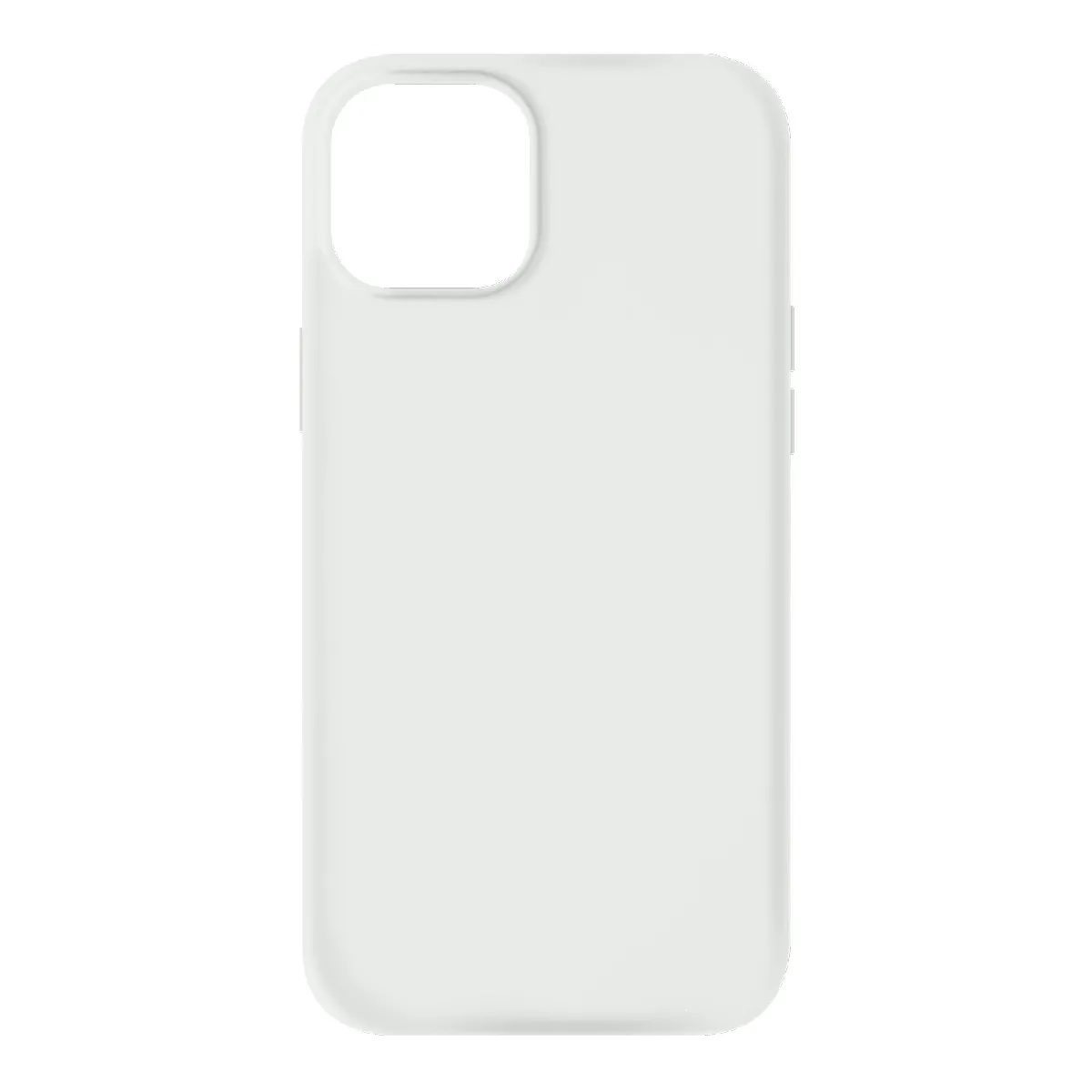 Avizar Blanc Coque Iphone 13 Mini Silicone Semi-Rigide Finition Soft-Touch