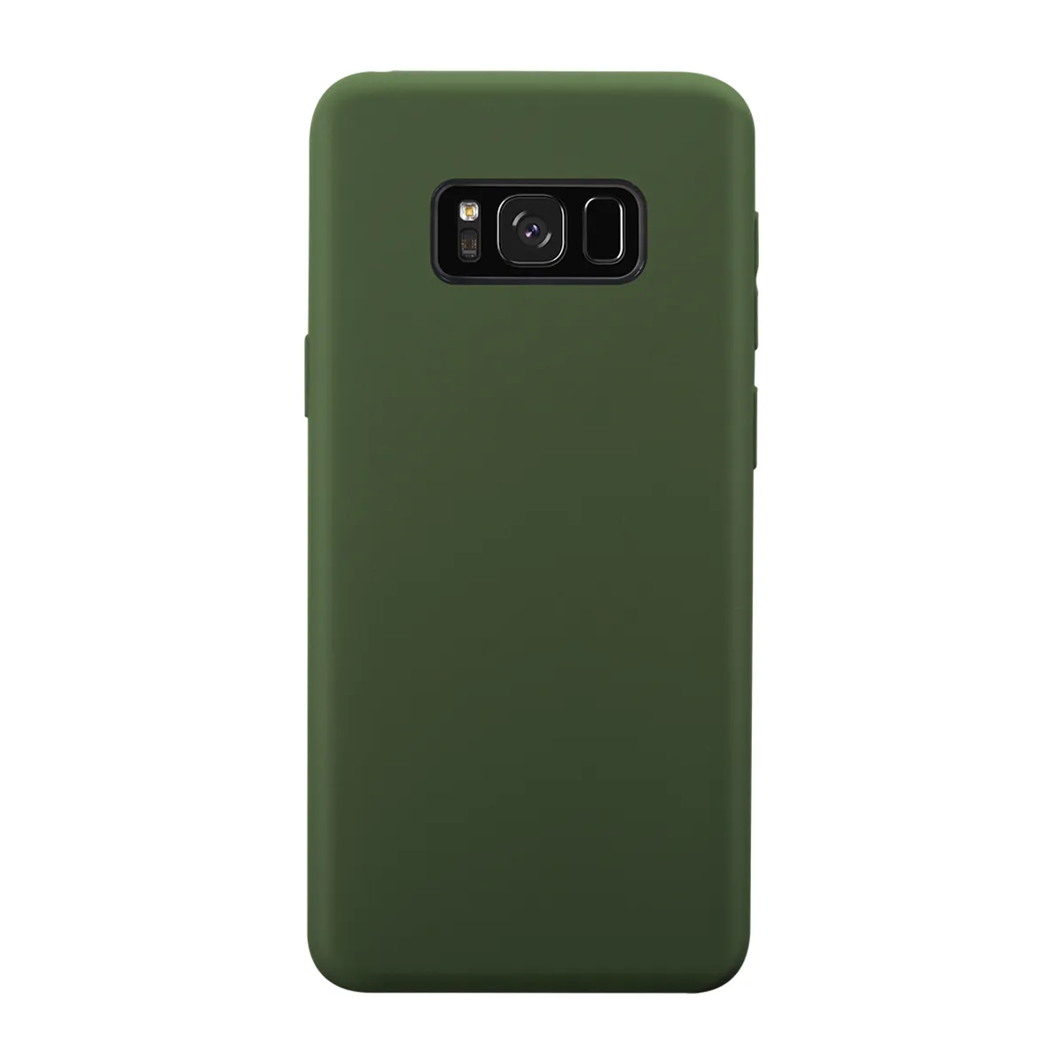 Bigben Vert Connected Coque Pour Galaxy S8 Rigide En Silicone Soft Touch