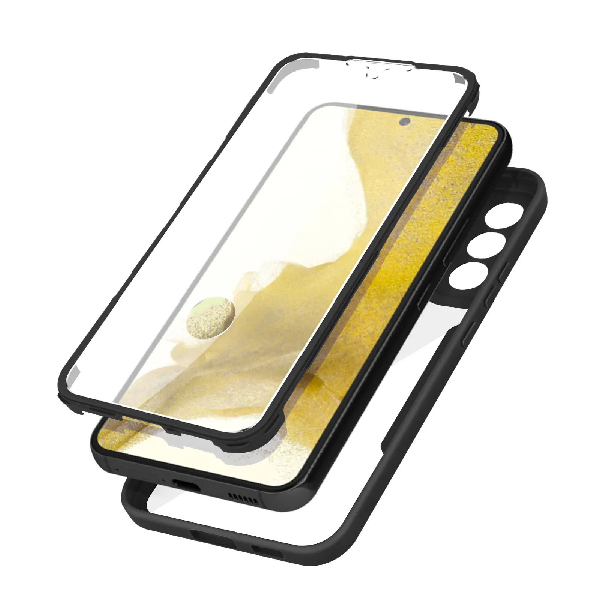 AVIZAR  Samsung Galaxy S22 Plexiglas Case - Noir