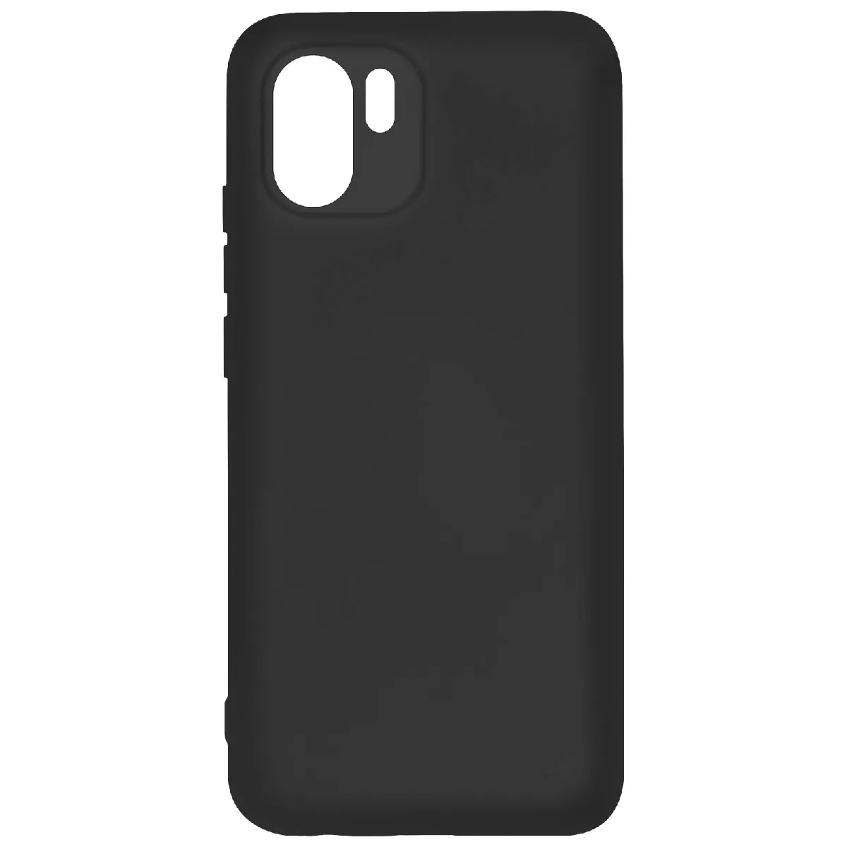 Avizar Noir Coque Pour Xiaomi Redmi A1 Et A2 Semi-Rigide Soft-Touch Fine