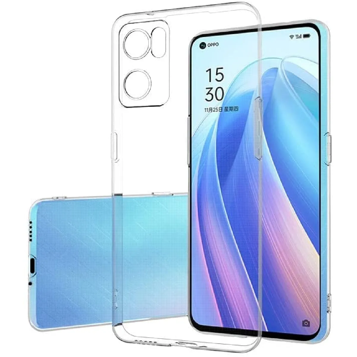 Xeptio Coque Oppo Find X5 Lite 5G - Transparent