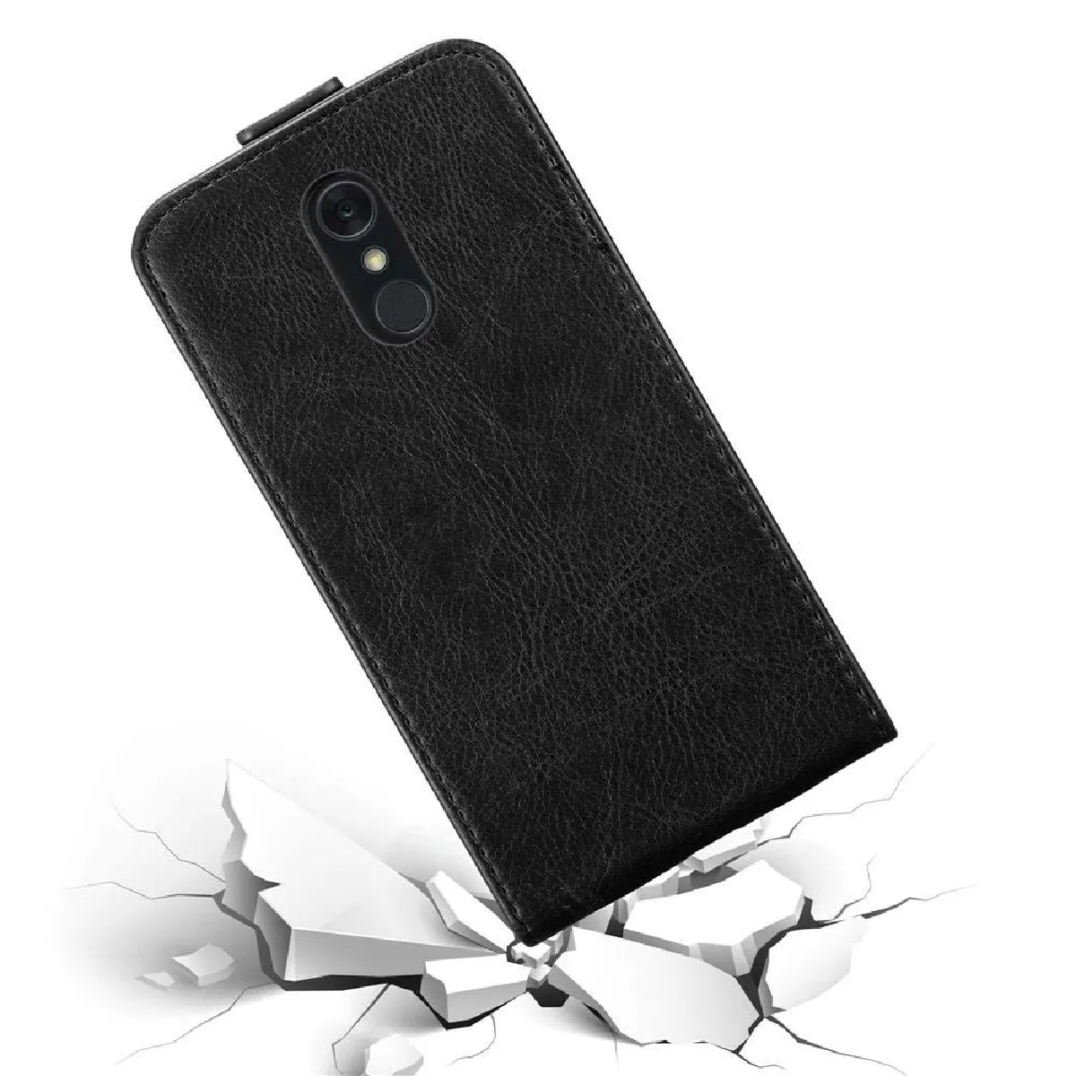 CADORABO Custodia Con Chiusura Magnetica E Design A Ribalta Fronte Copertina Lg Stylus 2 Nero Di Notte 77204345