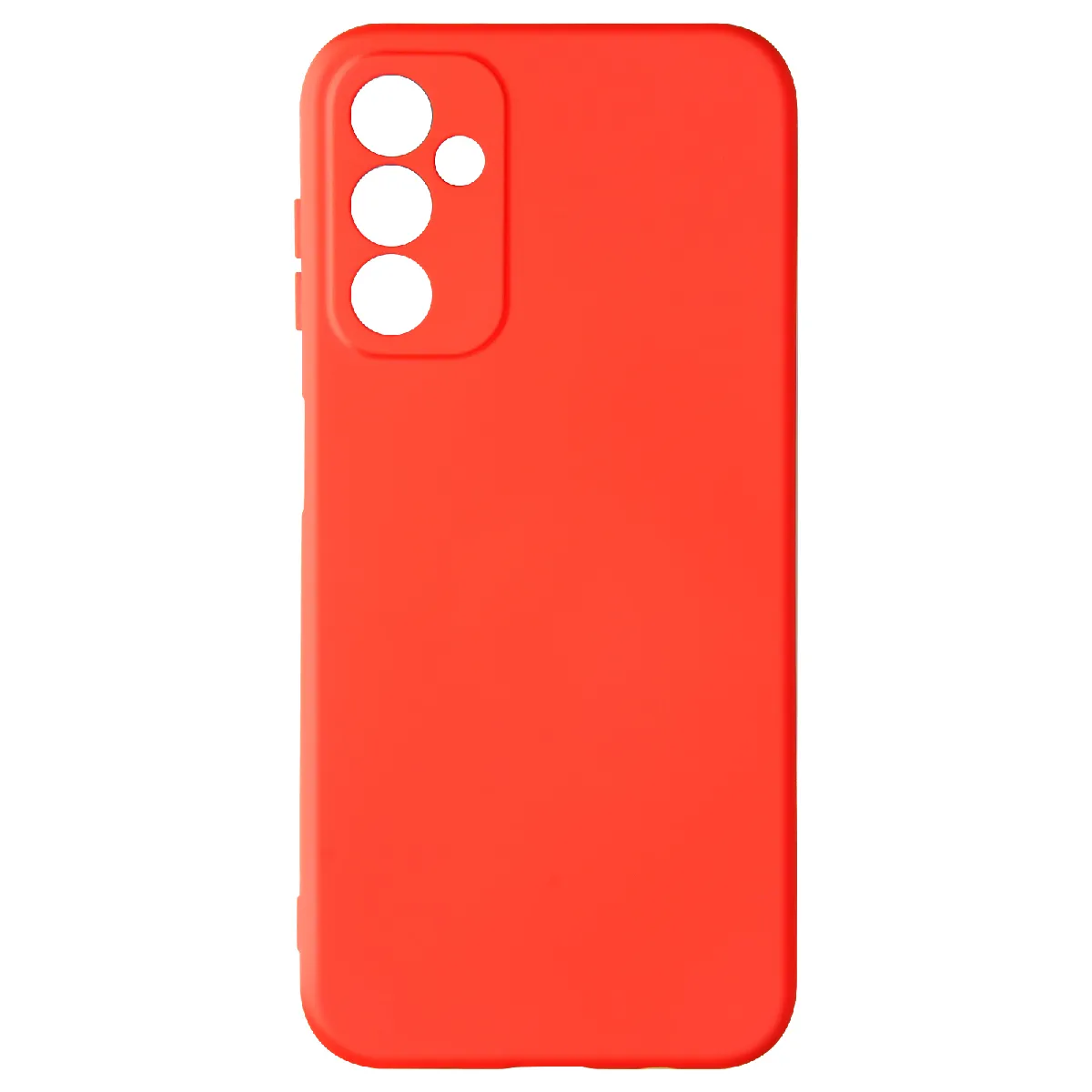 Avizar Rouge Coque Soft-Touch Pour Galaxy A14 4G / 5G Série Fast Cover Antidérapant