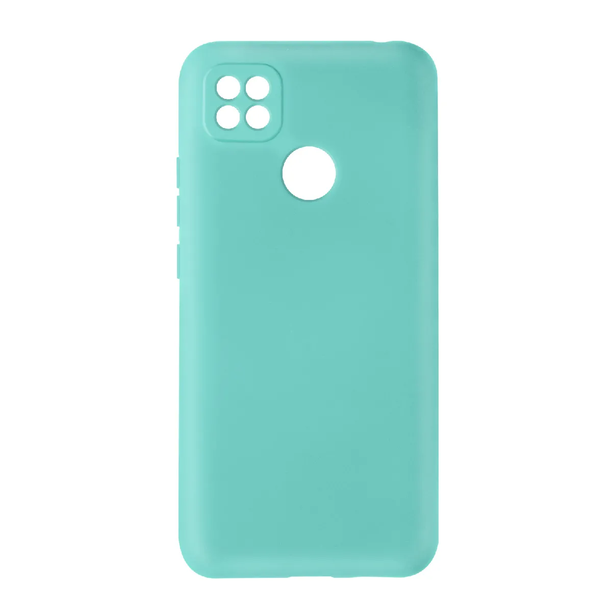 Avizar Turquoise Coque Pour Xiaomi Redmi 10A Silicone Semi-Rigide Soft-Touch Fine
