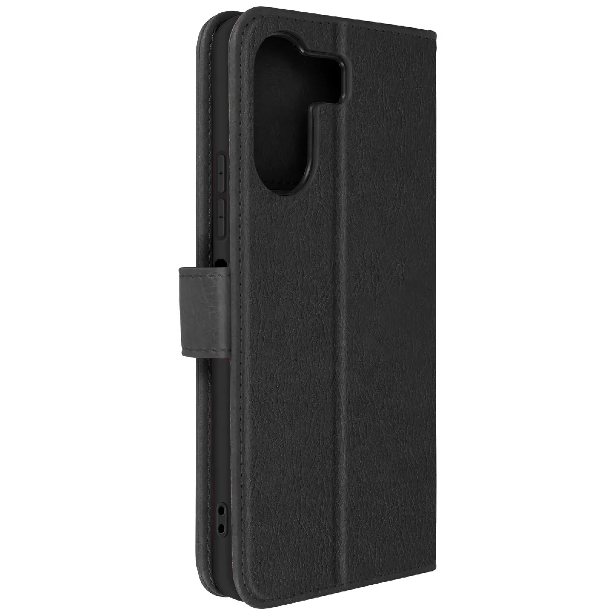 Avizar Noir Étui Pour Xiaomi Redmi 13C, Portefeuille Et Support Vidéo