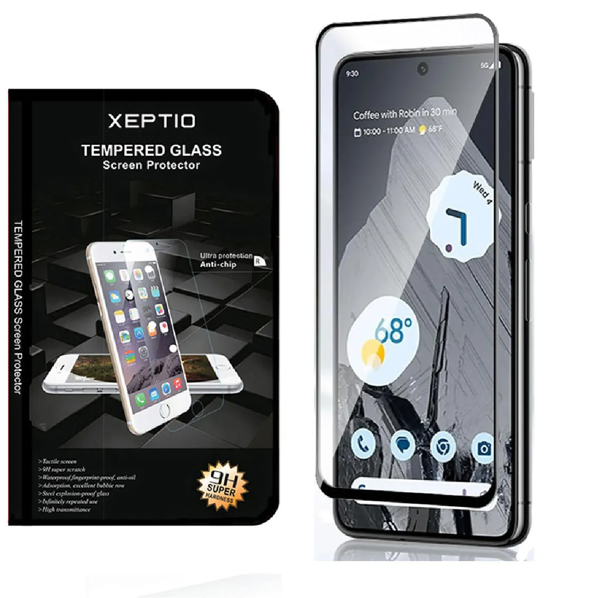Xeptio Protection D'écran En Verre Trempé Pour Google Pixel 8 Pro 5G