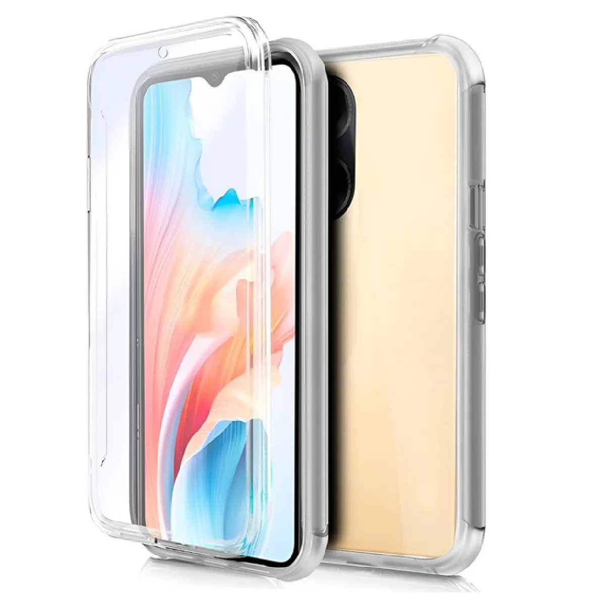 Htdmobiles Coque Oppo A18/A38 - Transparent