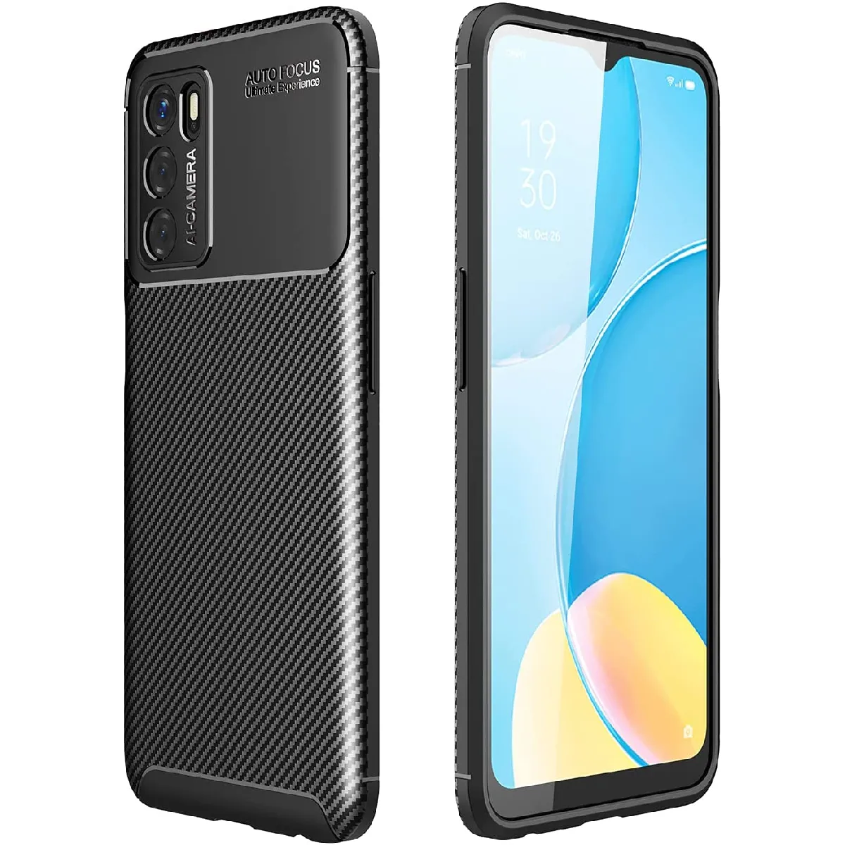 Xeptio Noir Coque Oppo A16 / A16s