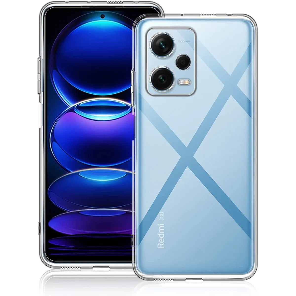 Xeptio Coque Xiaomi Redmi Note 12 5G - Transparent