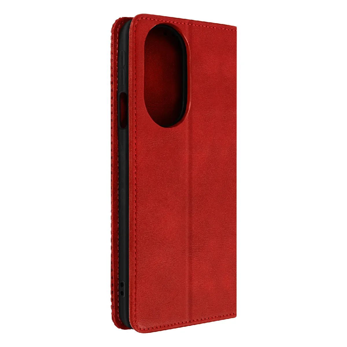 Avizar Rouge Étui Motorola Edge 30 Pro Clapet Portefeuille Fonction Support Vidéo